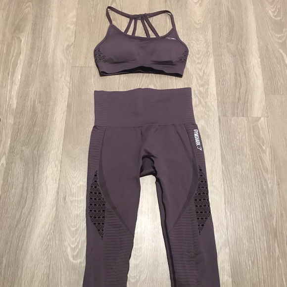 Gymshark Energy Mauve Set - Picture 2 of 2
